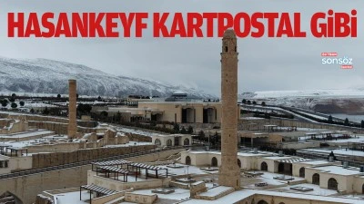 Hasankeyf kartpostal gibi