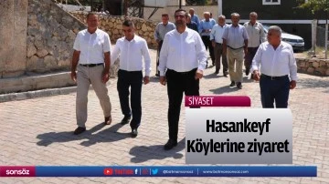 Hasankeyf K&ouml;ylerine ziyaret&hellip;