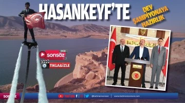 Hasankeyf&rsquo;te dev şampiyonaya hazırlık