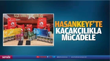 Hasankeyf'te ka&ccedil;ak&ccedil;ılıkla m&uuml;cadele