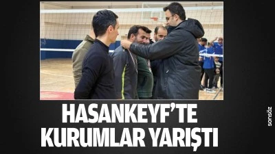 Hasankeyf&rsquo;te kurumlar yarıştı