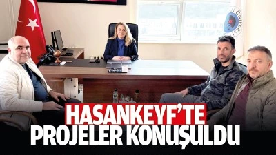 Hasankeyf&rsquo;te projeler konuşuldu