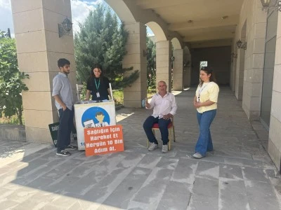 Hasankeyf&rsquo;te sağlıklı stantlar kuruldu