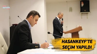 Hasankeyf&rsquo;te se&ccedil;im yapıldı