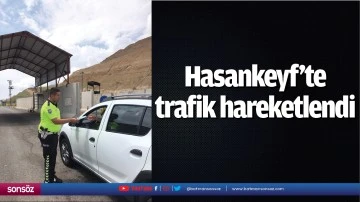 Hasankeyf&rsquo;te trafik hareketlendi