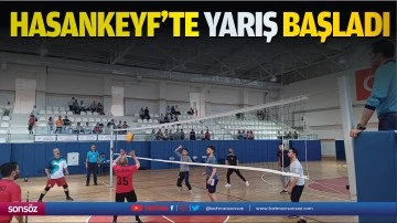 Hasankeyf&rsquo;te yarış başladı