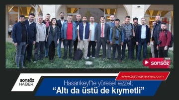 Hasankeyf&rsquo;te y&ouml;resel lezzet