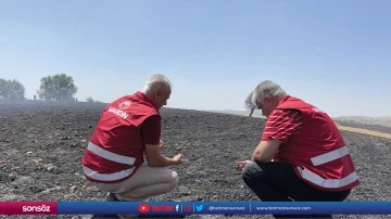Hasar tespit &ccedil;alışması yapılıyor