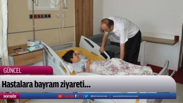 Hastalara bayram ziyareti&hellip;