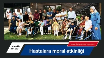 Hastalara moral etkinliği