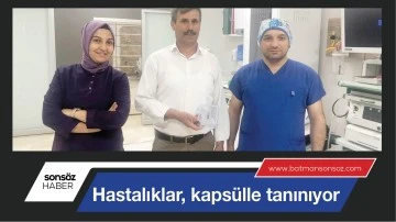 Hastalıklar, kaps&uuml;lle tanınıyor