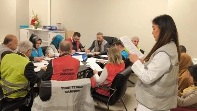 Hastane afet planı tatbikatı yapıldı