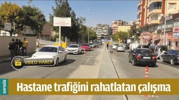 HASTANE TRAFİĞİNİ RAHATLATAN &Ccedil;ALIŞMA