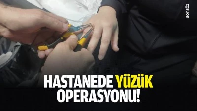 Hastanede y&uuml;z&uuml;k operasyonu!