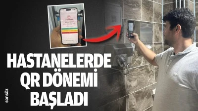 Hastanelerde QR d&ouml;nemi başladı