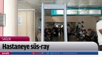 Hastaneye s&uuml;s-ray