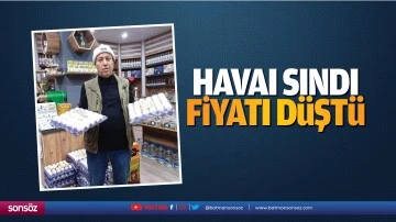 Hava ısındı, fiyatı d&uuml;şt&uuml;