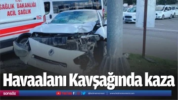 Havaalanı Kavşağında kaza