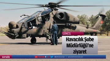 Havacılık Şube M&uuml;d&uuml;rl&uuml;ğ&uuml;'ne ziyaret
