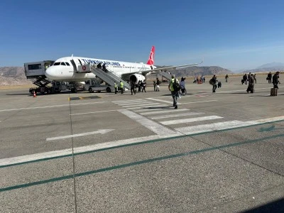 Havalimanı eyl&uuml;l ayında 36 bin 23 yolcuya hizmet verdi