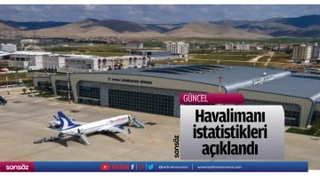 Havalimanı temmuz ayı istatistikleri a&ccedil;ıklandı