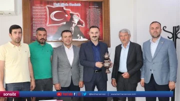 Havza Kaymakamı Ayvat'tan Ziraat Odası'na ziyaret