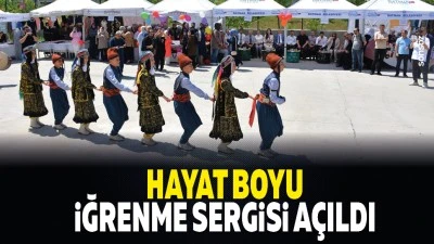 Hayat Boyu &Ouml;ğrenme sergisi a&ccedil;ıldı