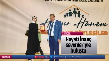 Hayati İnan&ccedil; sevenleriyle buluştu