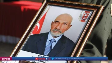 Hayatını kaybeden 84 yaşındaki gazi defnedildi