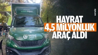 Hayrat, 4,5 milyonluk ara&ccedil; aldı