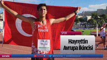 Hayrettin, Avrupa İkincisi&hellip;
