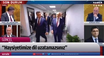 &ldquo;Haysiyetimize dil uzatamazsınız&rdquo;
