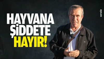 Hayvana şiddete hayır!