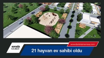 Hayvanlar ev sahibi oldu