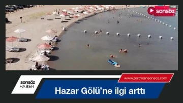 Hazar G&ouml;l&uuml;&rsquo;ne ilgi arttı