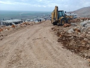 Hazro&rsquo;da 30 km yol yapıldı