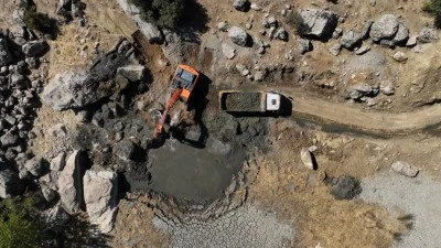 Hazro&rsquo;daki g&ouml;let onarıldı