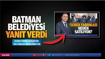 HDP’li başkanlar satıldığını iddia etmişti; Batman Belediyesi yanıt verdi