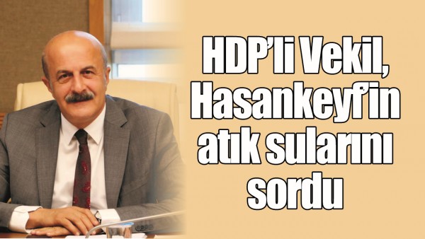 HDP&rsquo;Lİ VEKİL, HASANKEYF&rsquo;İN ATIK SULARINI SORDU