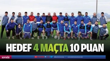 Hedef 4 ma&ccedil;ta 10 puan