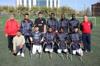 Hedef, ampute futbolda şampiyonluk kupasını Şanlıurfa'ya getirmek
