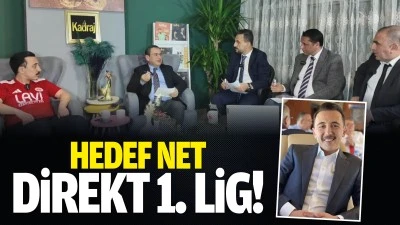 Hedef net: Direkt 1. Lig!