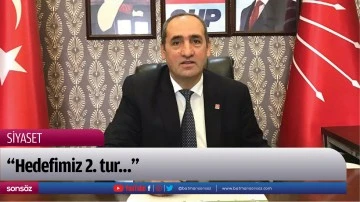 &ldquo;Hedefimiz 2.tur&hellip;&rdquo;