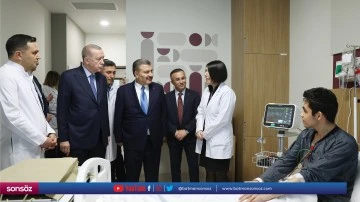 Helikopterde yaralanan teknisyenin ailesi ile g&ouml;r&uuml;şt&uuml;
