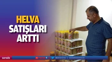 Helva satışları arttı
