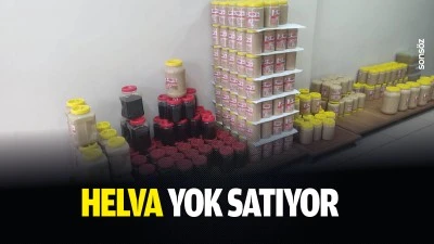 Helva yok satıyor