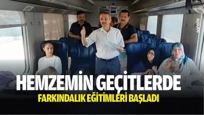 Hemzemin ge&ccedil;itlerde farkındalık eğitimleri başladı