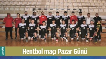HENTBOL MA&Ccedil;I PAZAR G&Uuml;N&Uuml;