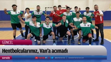 Hentbolcularımız, Van&rsquo;a acımadı