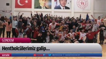 Hentbolc&uuml;lerimiz galip&hellip;